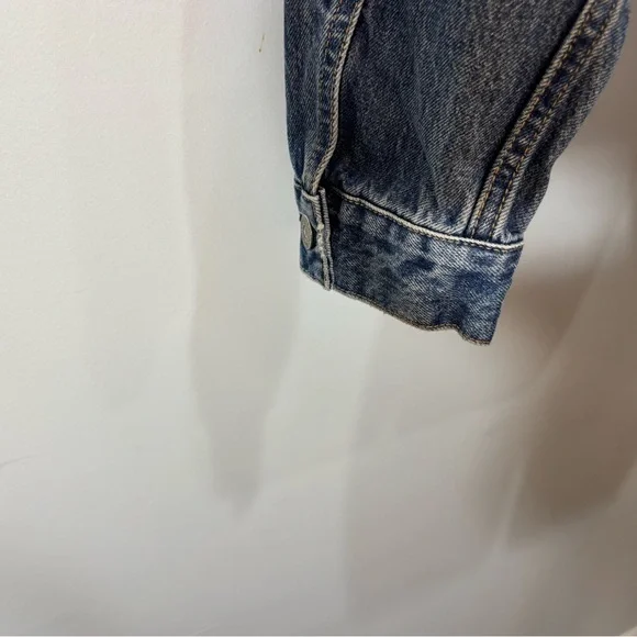 Moussy Vintage Blue Denim Jean Jacket - Picture 14 of 14